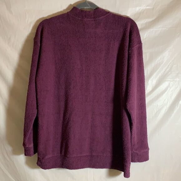 Victoria’s Secret PINK Burgundy Logo Pullover Sweater - Picture 2 of 5